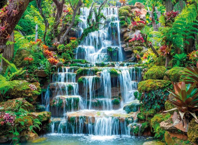 Puzzle 500 Clementoni: The Waterfall