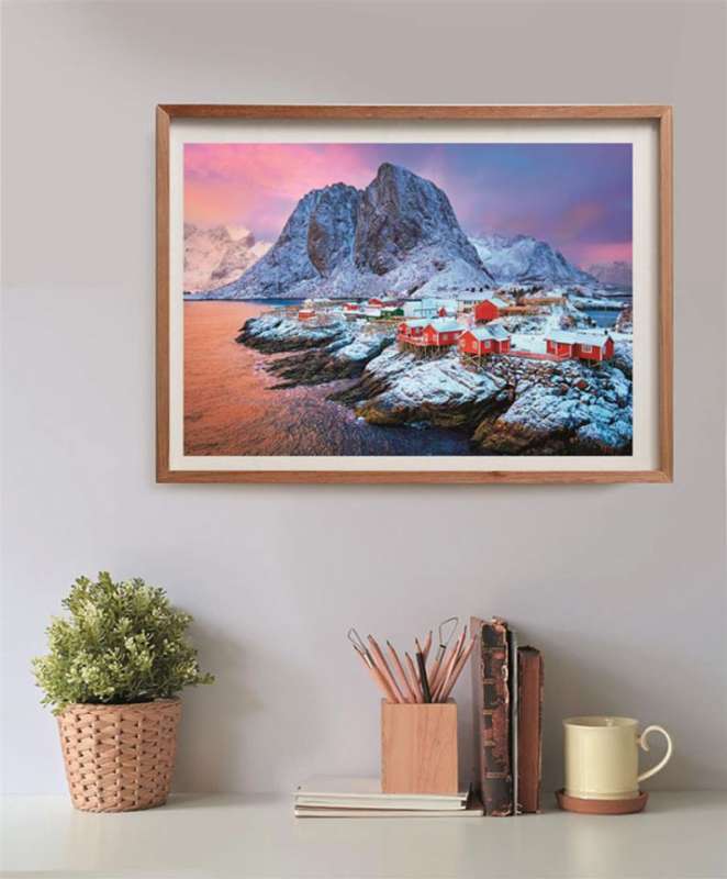 Puzzle 500 Clementoni: Hamnoy Village