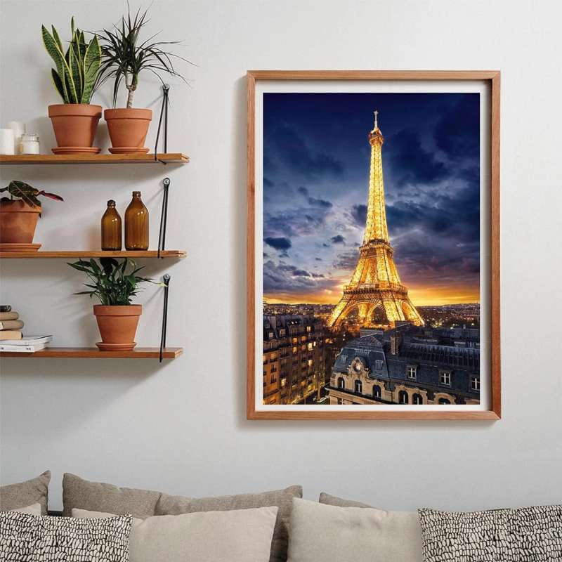 Puzzle 1000 Clementoni: Eiffel Tower