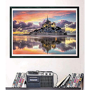 Puzzle 1000 Clementoni: The Magnificent Mont Saint-Michel