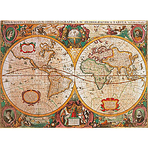 Puzzle 1000 Clementoni: Ancient World Map