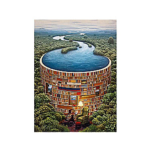 Puzzle 1000 Clementoni: Bibliodame