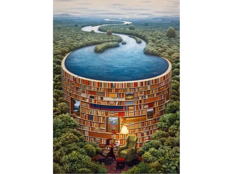 Puzzle 1000 Clementoni: Bibliodame