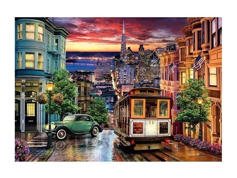 Puzzle 1000 Clementoni: San Francisco