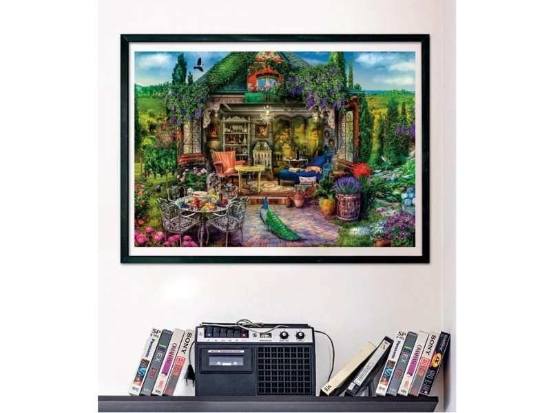 Puzzle 1000 Clementoni: Wine Country Escape