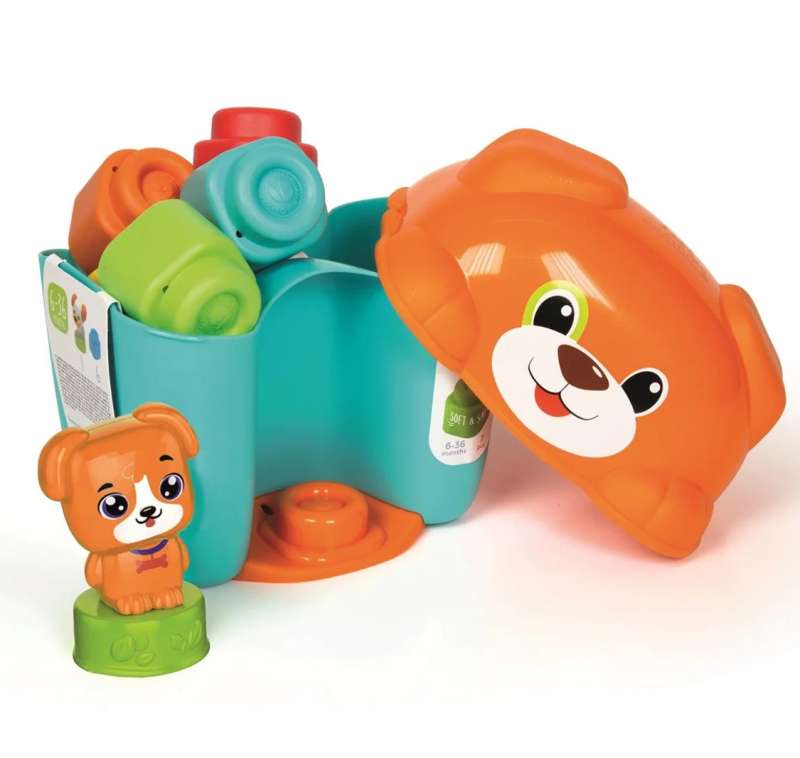 Clementoni Toy: Bucket Dog and Puppy