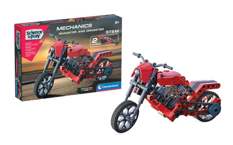 Clementoni Constructor: Roadster and Dragster 2in1