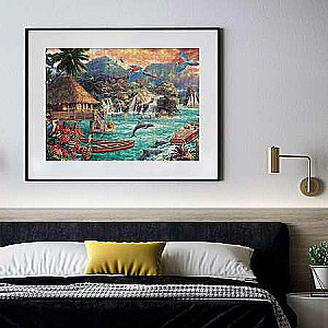 Puzzle 2000 Clementoni: Island Life