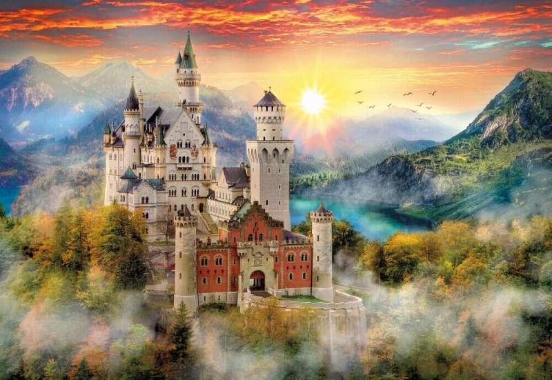 Puzzle 2000 Clementoni: Neuschwanstein