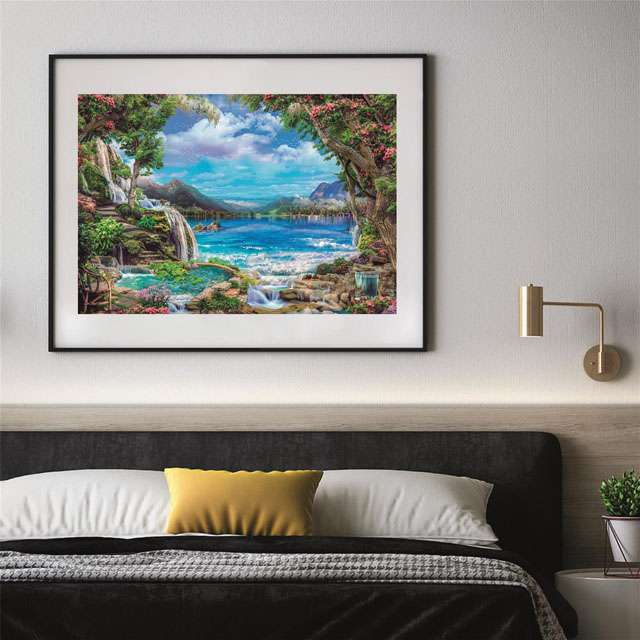 Puzzle 2000 Clementoni: Paradise on Earth