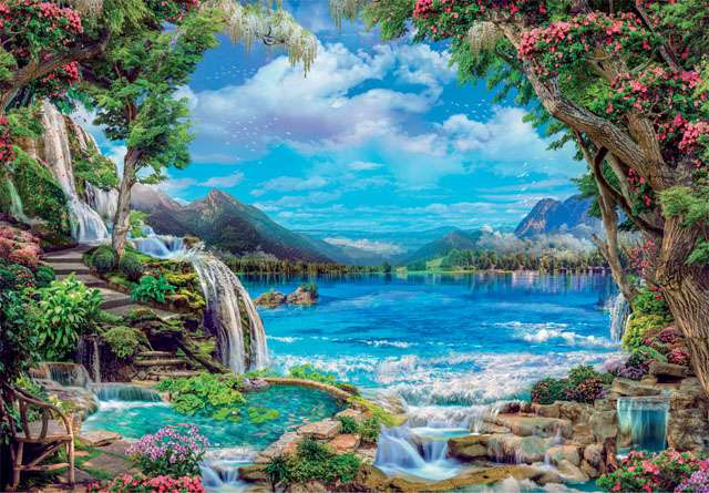 Puzzle 2000 Clementoni: Paradise on Earth