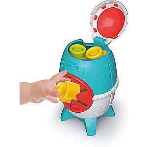 Clementoni Developing Toy: Baby Soft Clemmy Sensory Rocket
