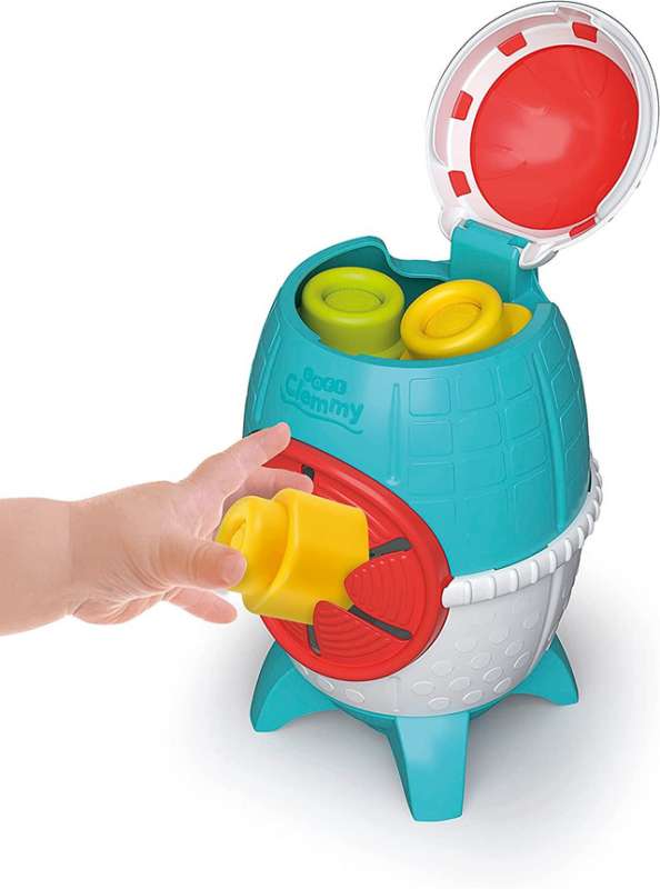 Clementoni Developing Toy: Baby Soft Clemmy Sensory Rocket