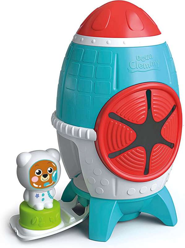Clementoni Developing Toy: Baby Soft Clemmy Sensory Rocket