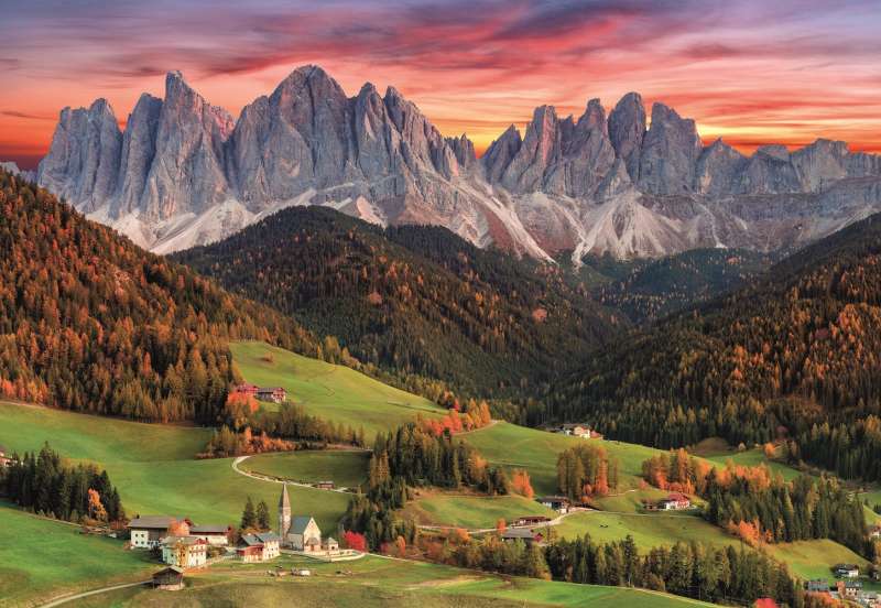 Puzzle 2000 Clementoni: Val Di Funes