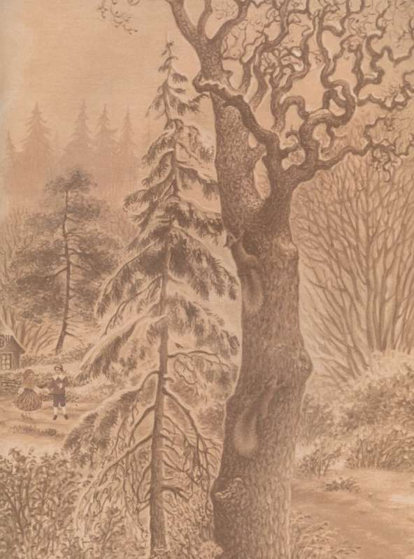 Niebieski ptak (ilustracje Anastasii Basiubina)