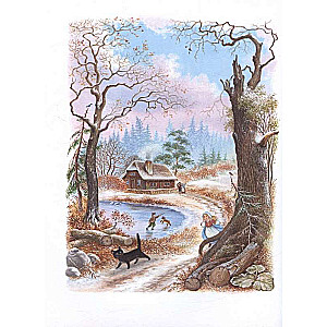 Niebieski ptak (ilustracje Anastasii Basiubina)