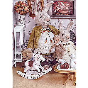 Knitted Happiness of the Krolikov Family. More than Amigurumi + Unique Outfits for All Occasions