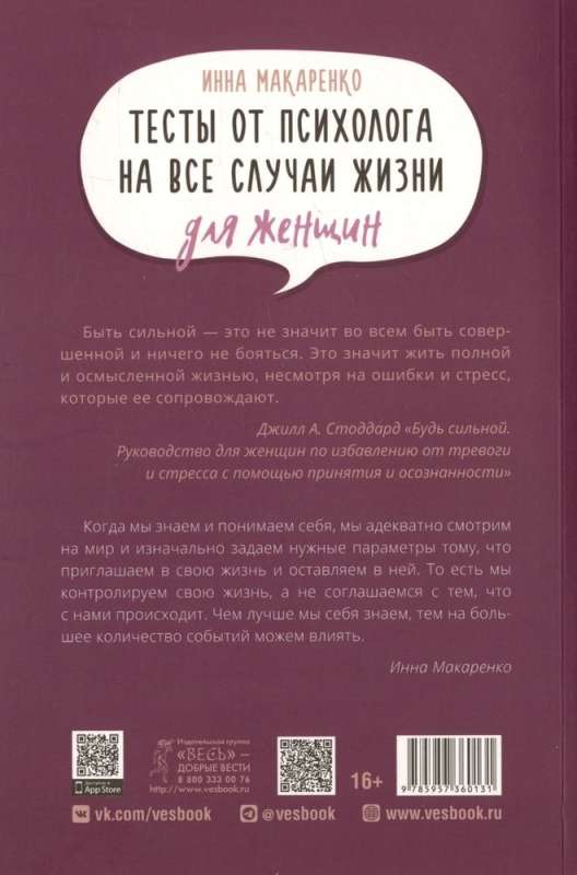 Tests from a psychologist for all occasions. For women