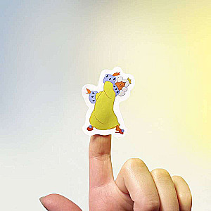 Bremen Town Musicians. Stickers