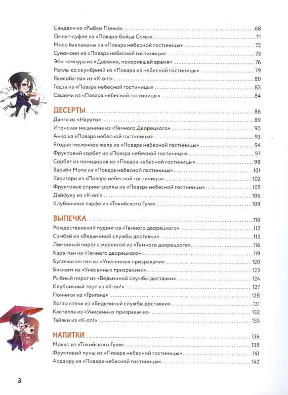 Itadakimasu. Recipes from Anime