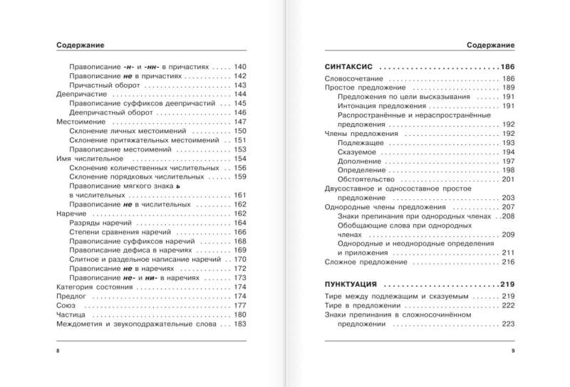 Russian Language. All Rules in Diagrams and Tables
