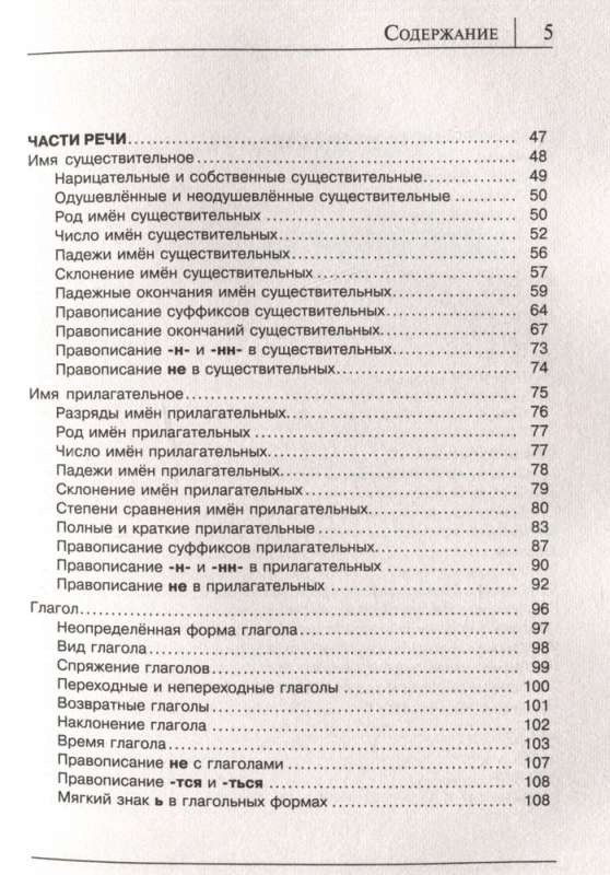 All the rules of the Russian language in schemes and tables