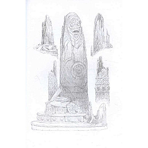 Mythos of Cthulhu. Dagon. Illustrations by Armely Golm