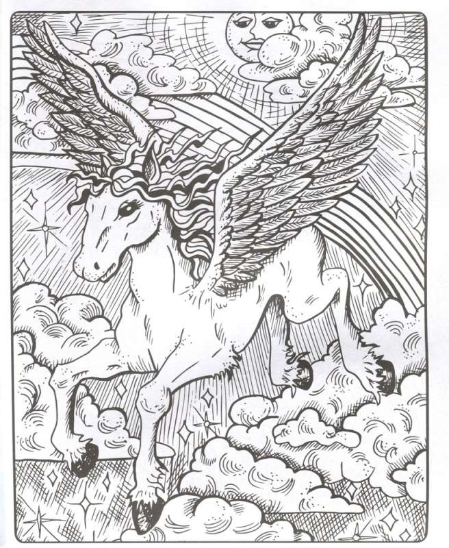 Magic Art. Magical Creatures