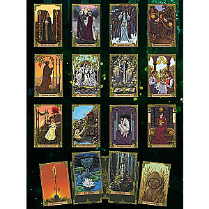 Green Magic Tarot. Witch Tarot. Cards that Speak