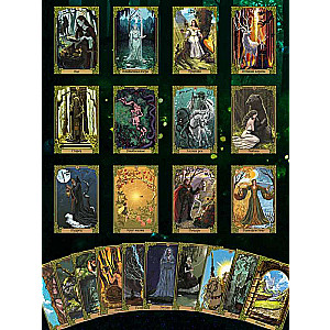 Green Magic Tarot. Witch Tarot. Cards that Speak