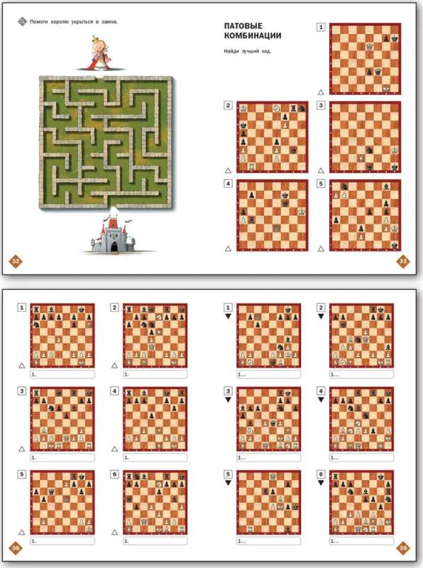 Chess School. Second Year of Training. Workbook