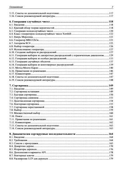 Implementation of Useful Algorithms in C++
