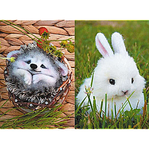 Cute Living Toys. Knitting, Felting, Sewing, and Modeling
