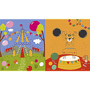 Drawing and playing. Connect the dots drawing for boys