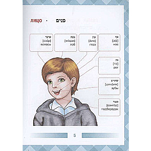 Hebrew-Russian Illustrated Dictionary for Children