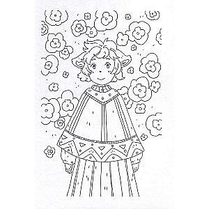 Anime art. A Magical Adventure. A Creative Book in the Style of Anime and Manga