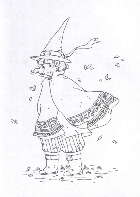 Anime art. A Magical Adventure. A Creative Book in the Style of Anime and Manga