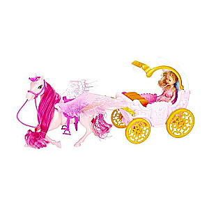 Toy - Mega Creative: Battery-operated Carriage, Horse, Doll and Chest