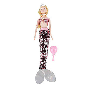 Mermaid Doll with Sequins, mix