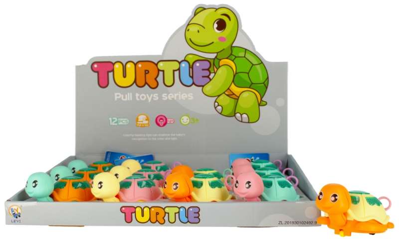 Pull Toy - Glowing Turtle, mix