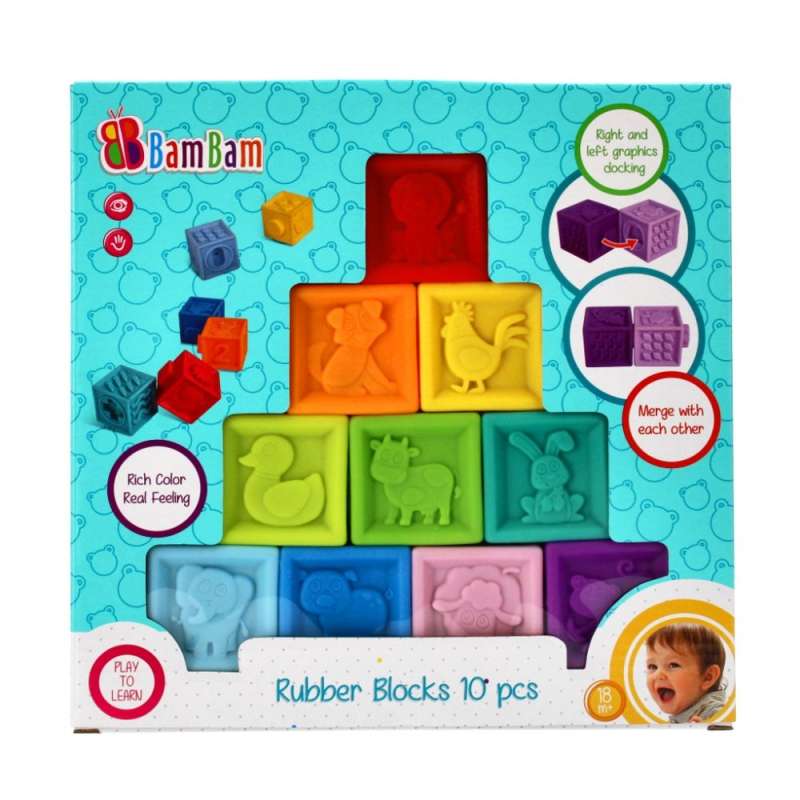 Educational game - BamBam: Rubber cubes