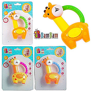 Rattle - BamBam: Giraffe, mix