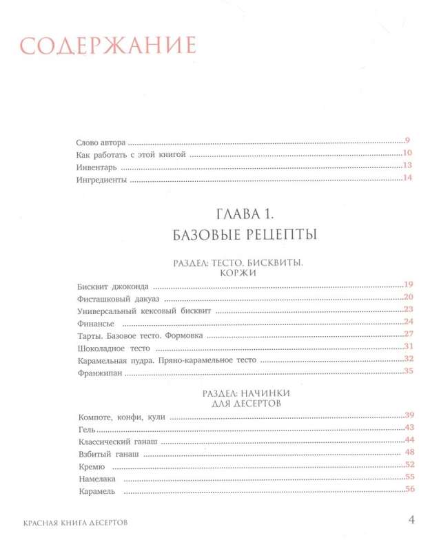 Red Book of Desserts. Theory and Practice of Preparation