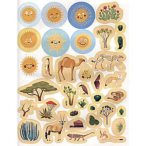 150 Stickers. In the Desert