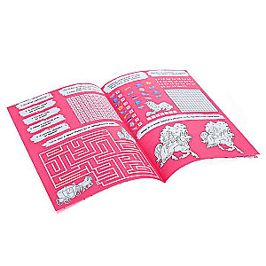 Big Coloring Book with Tasks - Unicorns