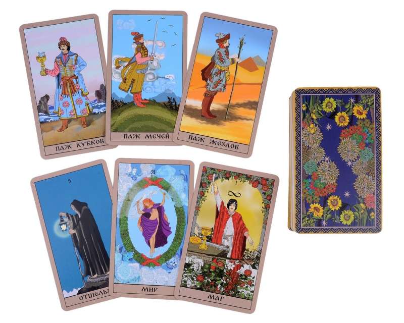 Tarot of Waite in Russian Style. Classic Tarot Symbolism with a Russian Soul - 78 Cards