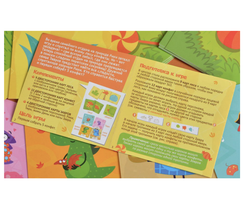 Board Game - Dino City: On the Hunt for Sweets!