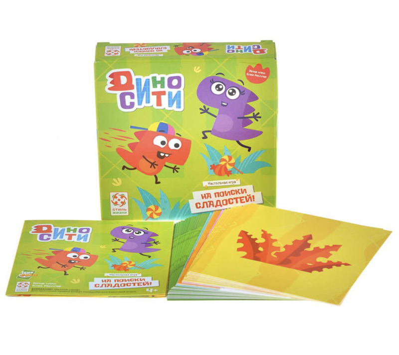 Board Game - Dino City: On the Hunt for Sweets!