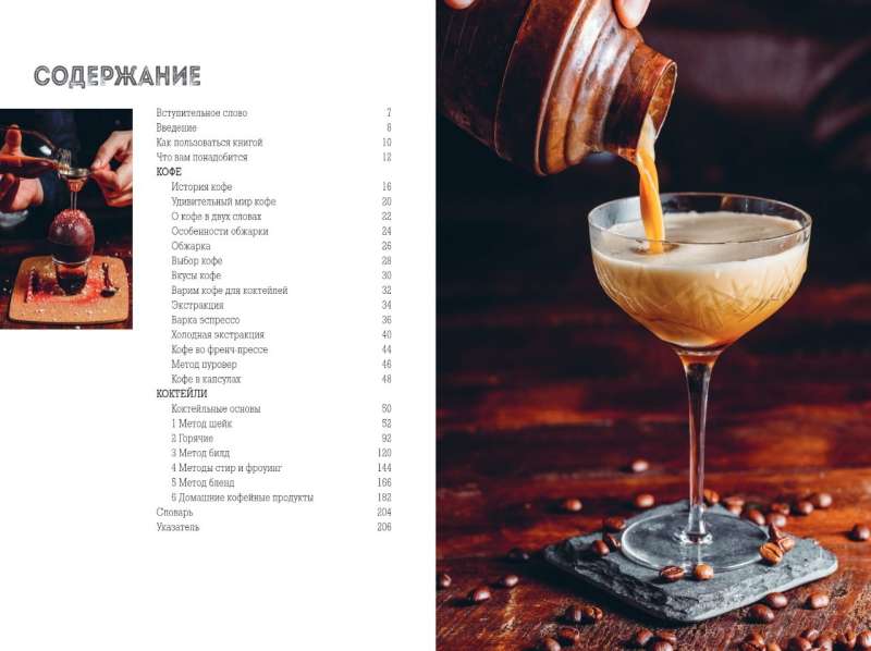 Coffee and Alcohol. The Art of Preparing Coffee and Coffee Cocktails